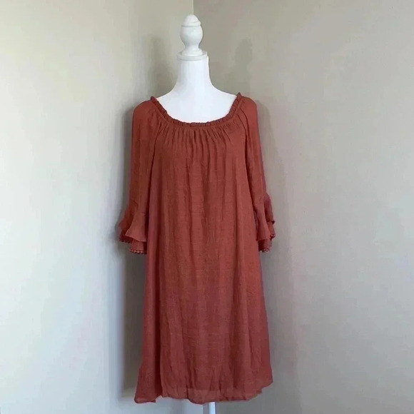 Naif 3/4 Sleeve Boho Dress​​ - Picture 1 of 9